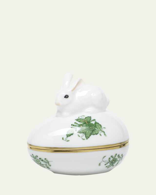 Chinese Bouquet Egg Bonbon with Bunny